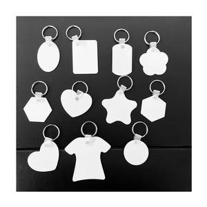 RTS Custom Metal Charm Schlüssel anhänger Sublimation Aluminium Rechteck Schlüssel anhänger Doppelseitig zur Sublimation - Product Image 4