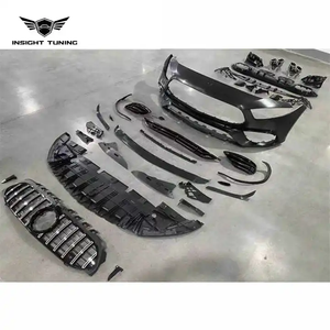 Kit de carrocerí<span class=keywords><strong>a</strong></span> de parachoques de coche de alto ajuste para <span class=keywords><strong>Mercedes</strong></span> <span class=keywords><strong>Benz</strong></span> <span class=keywords><strong>Clase</strong></span> <span class=keywords><strong>A</strong></span> W177 Hatchback <span class=keywords><strong>Sedan</strong></span> A200 2019 actualización <span class=keywords><strong>a</strong></span> AMG A45 Kit de carrocerí<span class=keywords><strong>a</strong></span> - Product Image 2