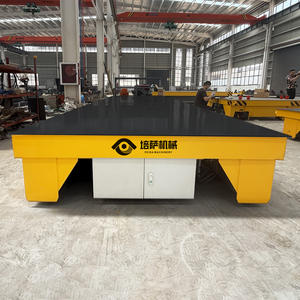 ठोस पैटर्न टायर के साथ भारी शुल्क ट्रैकलेस ट्रांसफर कार्ट को ठोस पैटर्न के साथ 360 डिग्री - Product Image 2