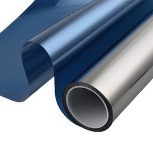 <span class=keywords><strong>Film</strong></span> de verre de refroidissement PVC décoratif auto-adhésif miroir à sens unique <span class=keywords><strong>Film</strong></span> de fenêtre de confidentialité - Product Image 1