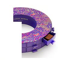 Nouvelle conception de boîte de calendrier de l'avent en forme de couronne, boîte à tiroirs ronde, boîte cadeau de compte à rebours de Noël pour chocolats, biscuits, macarons, bonbons de marque