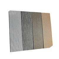 Panneaux acoustiques modernes en MDF AKUPanel avec un NRC de 0,8 pour l'isolation acoustique dans les hôtels, les halls, les bureaux et les maisons - Échantillon gratuit