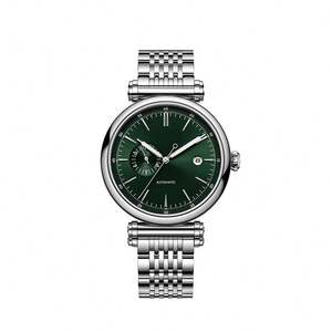 Relojes Mecánicos de Moda al por Mayor, Reloj Automático para Hombre, Regalo de Lujo, Correa de Acero Inoxidable, Reloj de Pulsera con Fecha - Product Image 5