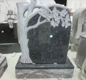Best Price Tombstone Monument Granite Polished Grinding <b>Memorial</b> Headstone European Style - Product Image 2