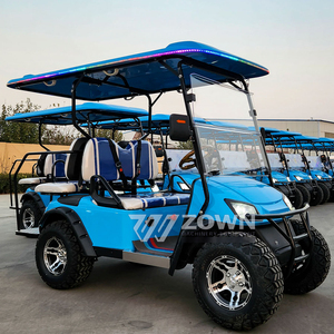 รถกอล์ฟไฟฟ้า ZOWN 4 ที่นั่ง สีสั่งทำได้ รับประกัน 2 ปี ใช้ได้บนถนนสาธารณะ เหมาะสำหรับสถานที่ท่องเที่ยว - Product Image 4
