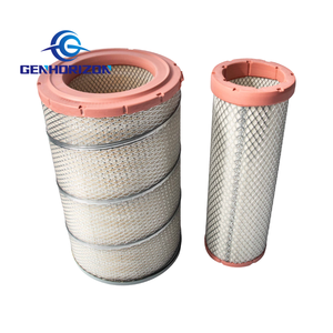 Luchtfilterkit PU2440 spiraalgaas, geschikt voor 175 pk <span class=keywords><strong>Ste</strong></span>-motorlader, graafmachine, reserveonderdelen, zwaar gebruik - Product Image 2