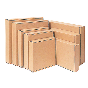 Biểu Tượng Tùy Chỉnh In Phẳng Gói Giấy Bao Bì Hộp Các Tông Sóng Các Tông Chết Cắt Gấp Kraft Bưu Phẩm Vận Chuyển Gửi Thư Hộp - Product Image 4