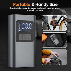 Portable Car Tyre Inflator 150PSI Air Pump <strong>Mini</strong> <strong>Compressor</strong> for Car Bicycle Ball Corded Digital 12V Summer Gift - Product Image 4