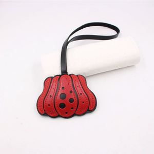 Hot Selling PU Leather Pumpkin KeyChain Cute Beautiful Halloween <b>Bag</b> <b>Charm</b> Fashion <b>Bag</b> Pendant Festival Gift - Product Image 4