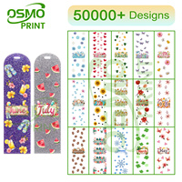 Autocollants Osmo Bookmarks Sticker Factoroy en gros, enveloppement UV DTF, autocollants de haute qualité, motif mensuel pour marque-pages DIY