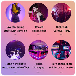 Trong nhà thương mại GRB dẫn ánh sáng theo dõi 30W tuya Dimmable IP54 đánh giá 3000k-6000K CCT nhôm Downlight Spotlight cho sân khấu/bar - Product Image 2