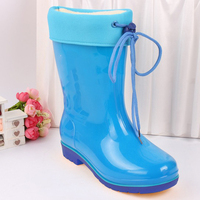 Imperméable mi-long unisexe pour enfants, en PVC, chaud, antidérapant, avec doublure en fausse fourrure, pour l'hiver et l'été, tendance, vente en gros fabricant
