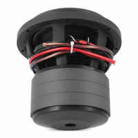 Subwoofer de voiture de haute qualité en gros, 6,5, 8 et 10 pouces, 90 dB, super basses fréquences, subwoofer amplifié pour système audio automobile