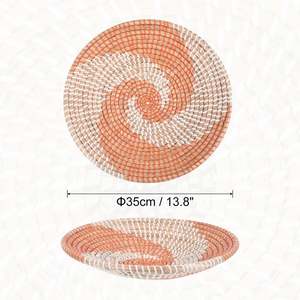 Décoration <span class=keywords><strong>de</strong></span> noeud <span class=keywords><strong>en</strong></span> bois rotin et décoration <span class=keywords><strong>de</strong></span> perles <span class=keywords><strong>modèle</strong></span> mural décoratif panier suspendu à 3 niveaux ailes d'anges couloir <span class=keywords><strong>en</strong></span> <span class=keywords><strong>macramé</strong></span> pour entrée - Product Image 4