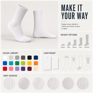 Chaussettes de cyclisme sur mesure, haute qualité, respirantes, pour hommes et femmes, chaussettes de sport athlétiques, chaussettes de course professionnelles, chaussettes de route - Product Image 2