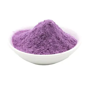 Polvo de patata dulce púrpura, grado alimenticio Natural, suministro de fábrica