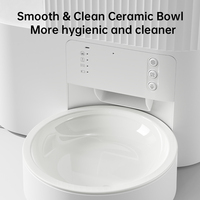 Distributeur automatique d'eau et de nourriture 2-en-1 pour animaux de compagnie, petit, léger, intelligent, tout-en-un, avec minuterie et application WIFI, OEM/ODM