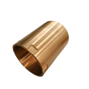 Manguito de taladro de latón y bronce personalizado, trituradora de rodamientos de tela marina, accesorios de cobre, procesamiento de fundición no estándar, minería de minerales - Product Image 1