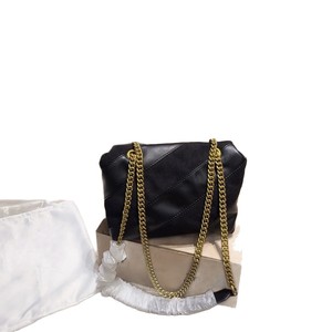 Swallow Bag Chain Strap Genuine Leather Shoulder Crossbody Bag Black Coffee Color Horizontal Square Anti Theft Spring 2026 - Product Image 1