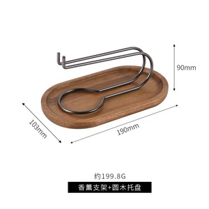 Support créatif en acier inoxydable pour Palo Santo, brûleur de sauge, bougies aromatiques, diffuseur fonctionnel et porte-encens - Product Image 6