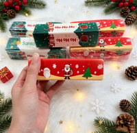 Jouet Squishy Noël en forme de beurre, cadeau de remerciement pour baby-sitter, nounou, ou gardien d'animaux, jouet anti-stress à presser pour les fêtes