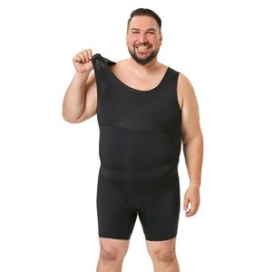Hombres <span class=keywords><strong>Abdomen</strong></span> Control Cintura Entrenador Post Cirugía Compresión Quirúrgica Prendas Hombres Cuerpo Completo Fajas Colombia Shapewear - Product Image 3