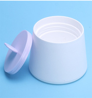 Pots de crème en plastique haut de gamme de 50ml avec conception unique de visage fantaisie nouveaux pots cosmétiques vides mignons pour bouchon à vis de crème pour les yeux