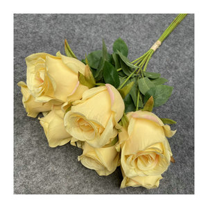 Rosas Artificiales Zixia Fairy de 240 mm, Flores Decorativas Realistas para Bodas y Decoración del Hogar - Product Image 5