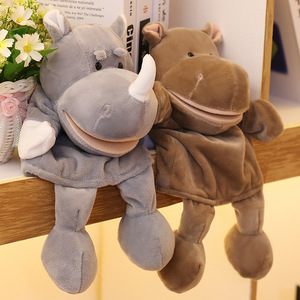 Marionnette à main en forme d'animal avec <span class=keywords><strong>bouche</strong></span> mobile, figurine interactive en peluche qui peut ouvrir sa <span class=keywords><strong>bouche</strong></span> - Product Image 3