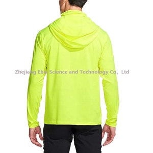 <strong>Hi</strong> <strong>Vis</strong> Men's Construction Shirt Long Sleeves Phosphorescent Work Shirts Sun Protection High Reflective Safety Clothing - Product Image 5