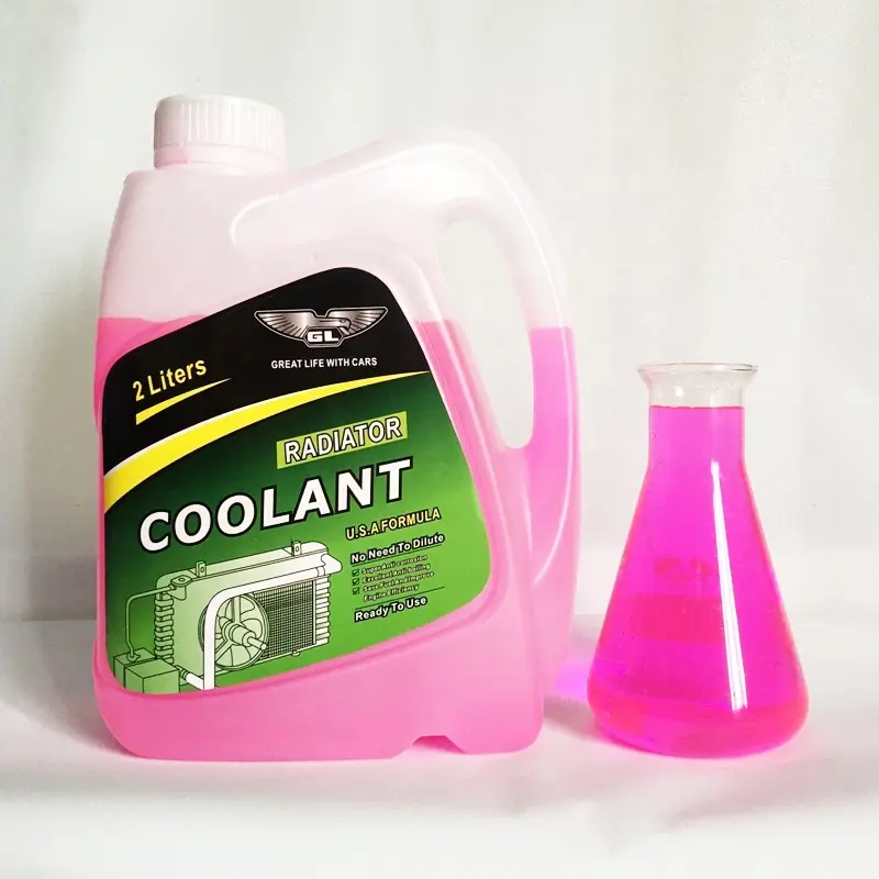 Hocheffiziente heizungsfarbe antigefrierflüssigkeit wasser kühlmittel drehfunktion für fahrzeug 2/4l antigefrierwasser kühlmittel