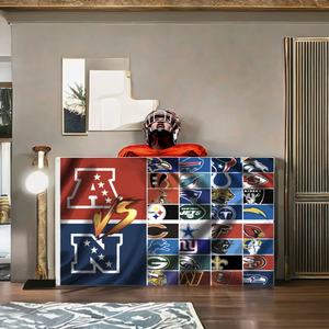 Vente en gros Eco Conscious 3x5ft Agence de voyage Drapeau personnalisé <span class=keywords><strong>NFL</strong></span> Inspiré Design Durable Bannière extérieure - Product Image 2