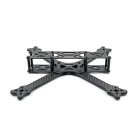 7 Inch FPV Racing Drone Frame 3K Carbon Fiber MAK Ultra Light Freestyle Quad Frame High Rigidity Shockproof for Beginner Pilots