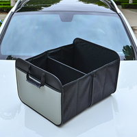 Boîte de rangement pliable multi-compartiments grande capacité avec poignée résistante à l'usure pour le tri des articles ménagers