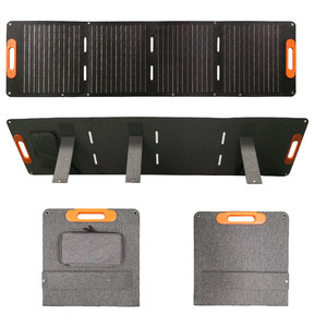 Manta Solar Plegable Portátil ODM/OEM de 160W, Personalizable con Logotipo, Color y Puertos de Salida de Energía - Product Image 6