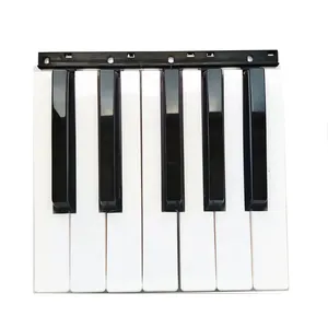 Tastiera bianca nera 12 tasti di riparazione parti di ricambio per pianoforte digitale Korg PA500 PA300 PA600 PA700 Microx R3 X50