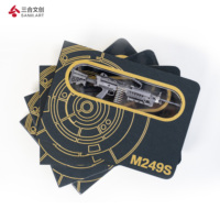 Cuaderno M249S de Tapa Dura de Cuero con Diseño 3D en Relieve, Diario Creativo con Recortes, Regalo Cultural Único para Oficina