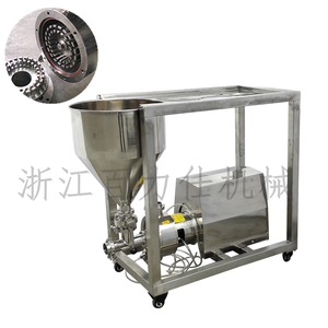 パイプライン高せん断分散エマルジョンポンプ、高速せん断ステーターローター液体チョコレートスプレッド粉末粉砕ミキサー - Product Image 2