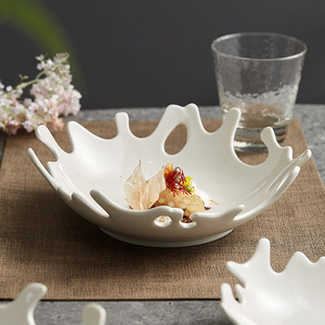 Vajilla moderna en forma de <span class=keywords><strong>Coral</strong></span> para el hogar, diseño creativo, juego de cuchara de Metal de madera desechable, fiestas sostenibles, restaurantes - Product Image 3