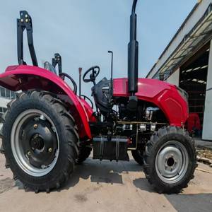 Новый продукт колесный трактор мини сельскохозяйственный 4x4 50 л.с. двигатель трактор для сельского хозяйства - Product Image 4