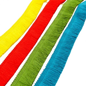 Cinta de Flecos de Borlas de Poliéster Colorida de 3 cm de Ancho, Decorativa para Cortinas, Zapatos, Ropa, Accesorios de Bricolaje, Textiles para el Hogar - Product Image 3