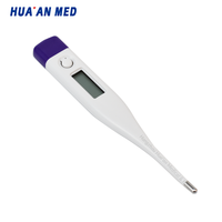 Huuan MED grosir harga lebih rendah termometer Digital klinis untuk mulut dengan ujung kaku