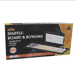 Jeu de Sport d'intérieur 3 en 1 planche à mélanger en plastique pliable planche à friser de Bowling - Product Image 6