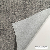 Fabricante Mayorista de Tela de Felpa para Sofás, Tejido de 340 g/m², Material de Tapicería para Decoración del Hogar, con Revestimiento No Tejido para Muebles de Hotel