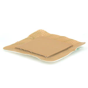 Perban busa Ag silikon luka tahan air medis perekat tata rias busa perak pu - Product Image 3