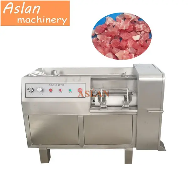 commercial meat dicer machine/frozen meat dice cutting machine/chicken beef pork cube cutter for sale