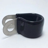 Collier de serrage en caoutchouc sur mesure OEM, support de câble, pince de type P amortie EPDM SS304 DIN3016