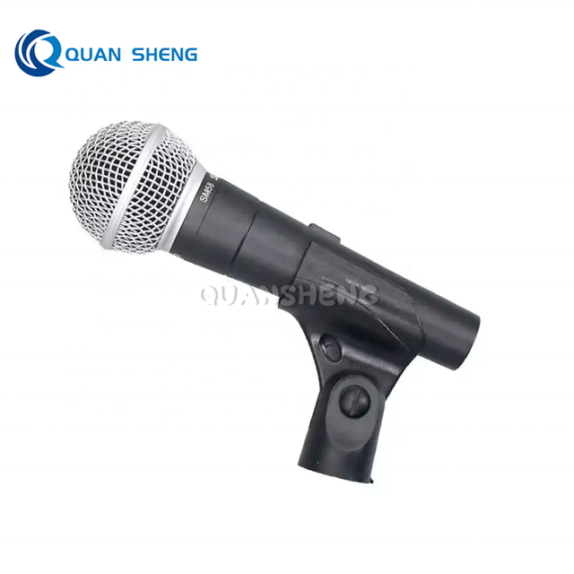 High Quality S58 Professional Wired Handheld Dynamic Vocal Microphone Cardioid Noise Cancelling for Stage Performance