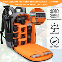 Mochila impermeable multifunción bolsa de cámara de fotografía impermeable de viaje de gran capacidad