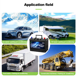 Garantie 5 ans, OEM, sur mesure, batterie de démarrage/arrêt de voiture 12V 65Ah MF LFP, batterie de voiture 600CCA - Product Image 6